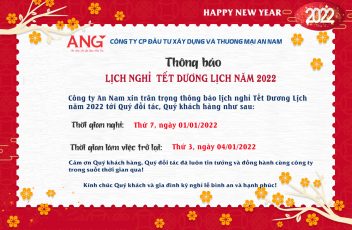 THONG BAO NGHI TET AN NAM